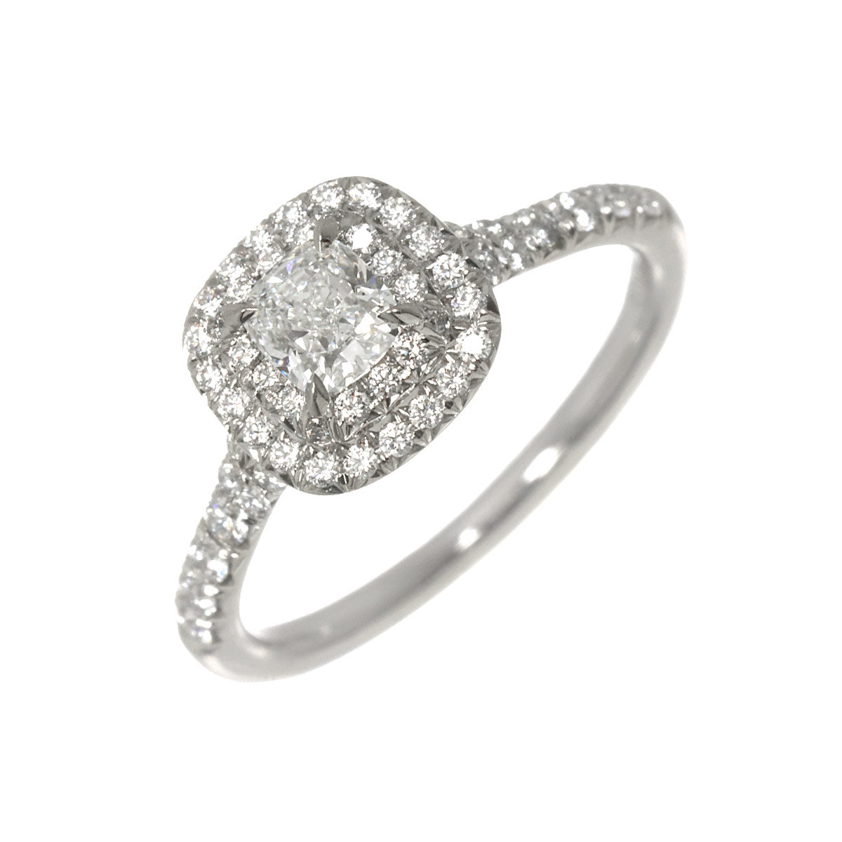 Diamond 0.36ct F/VS2 Ring Platinum Size5.25(US)