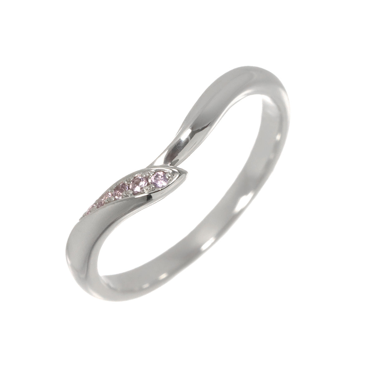 Diamond Ring Platinum Size6.25-6.5(US)