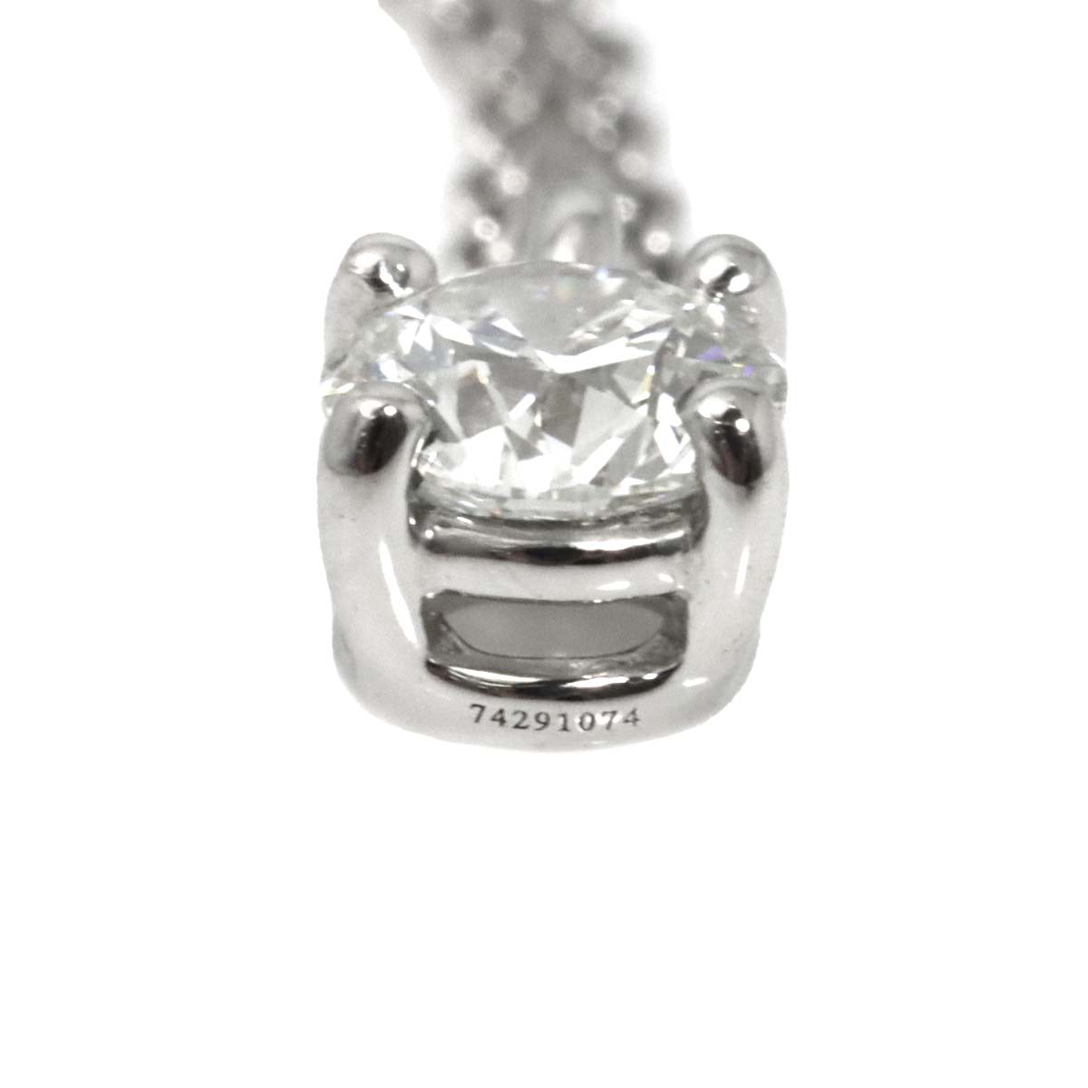 Diamond 0.30ct I/VS1/3EX Necklace Platinum