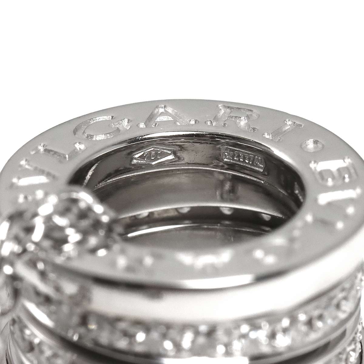 B-ZERO1 Diamond Necklace 18K WG White Gold 750