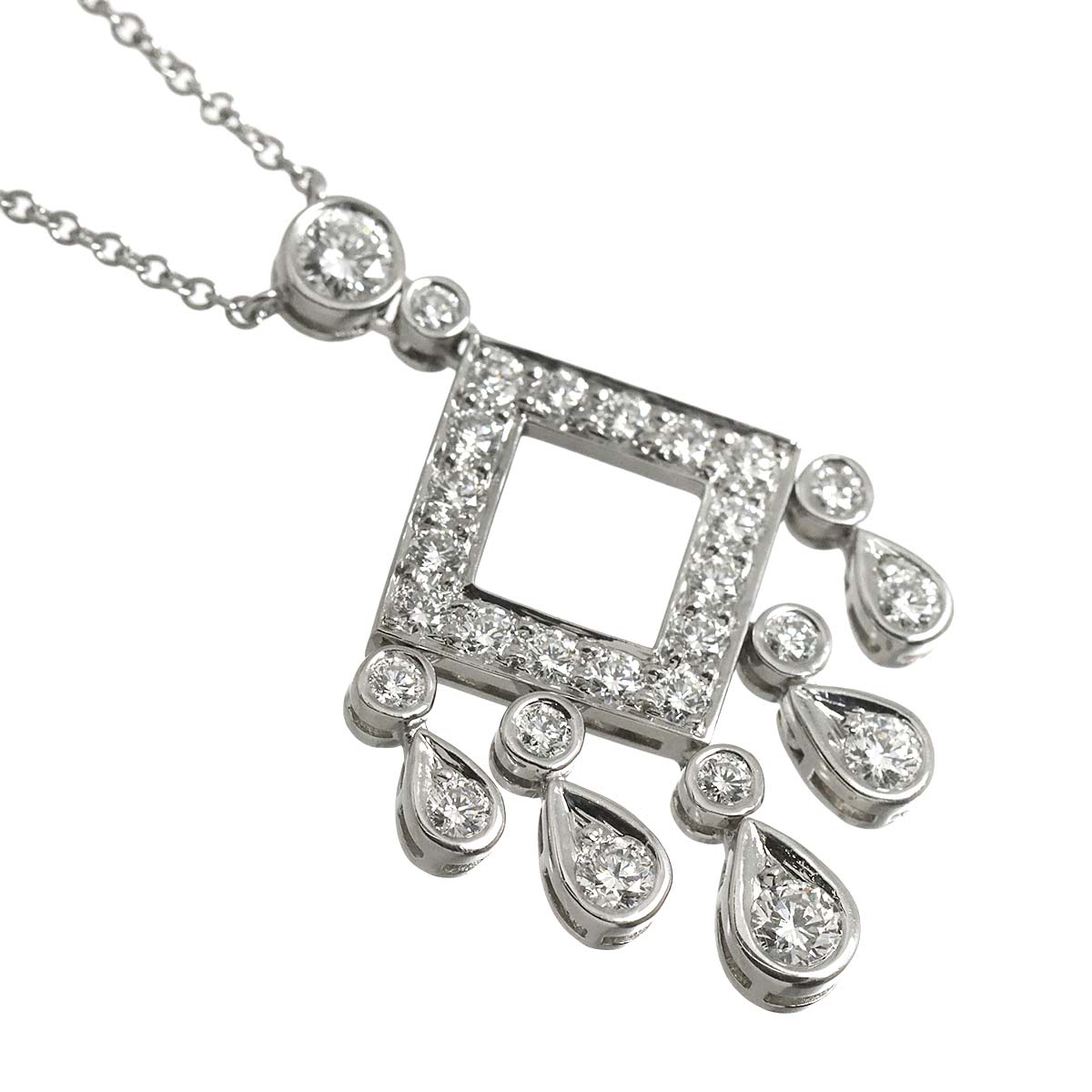 Legacy Diamond Necklace Pt Platinum