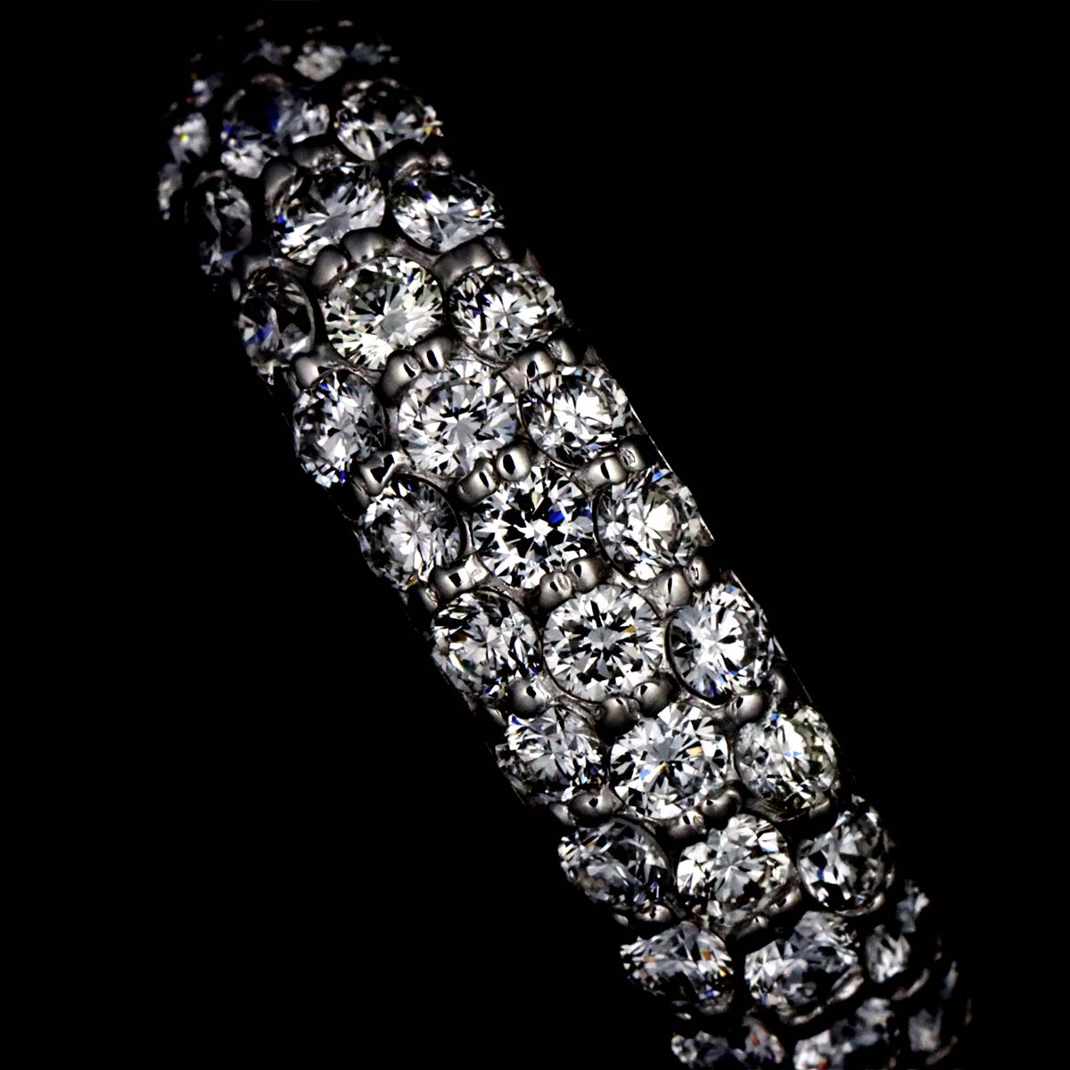 Diamond 0.60ct Ring 18K WG 750 Size5.25(US)