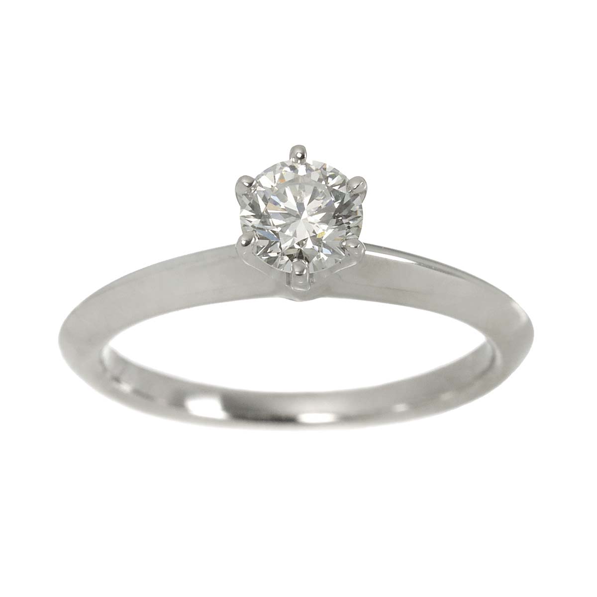 Diamond 0.50ct Ring Pt 5.75-6(US)