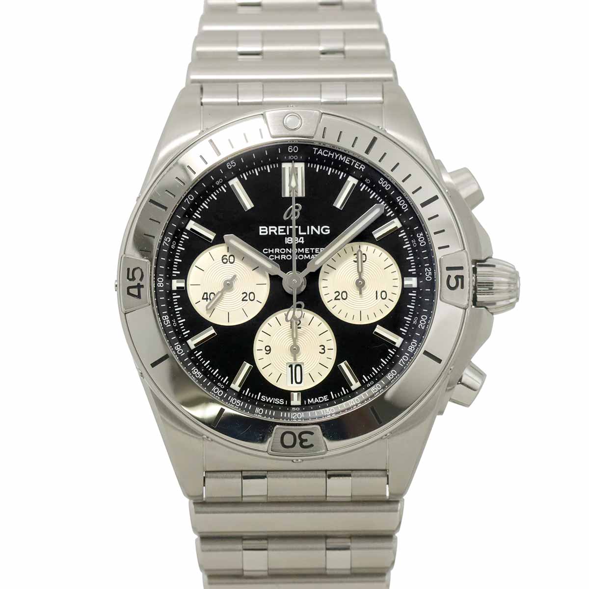 Chronomat B01 42 AB0134 Chronograph Automatic Black Dial