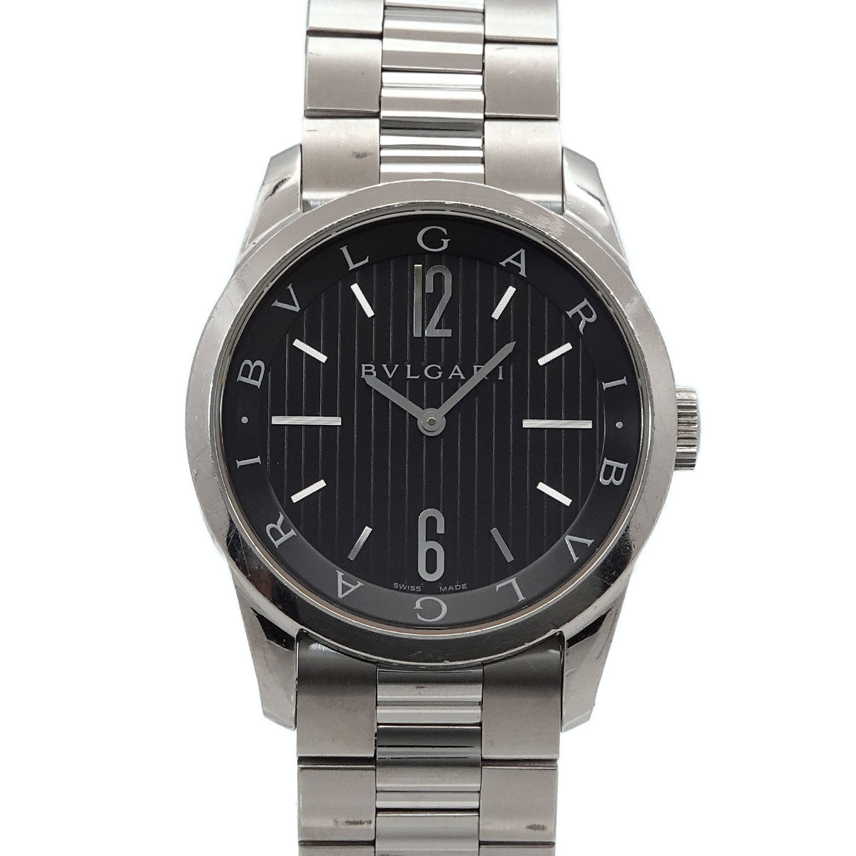 Solotempo ST37S Quartz Black Dial Mens Wrist Watch
