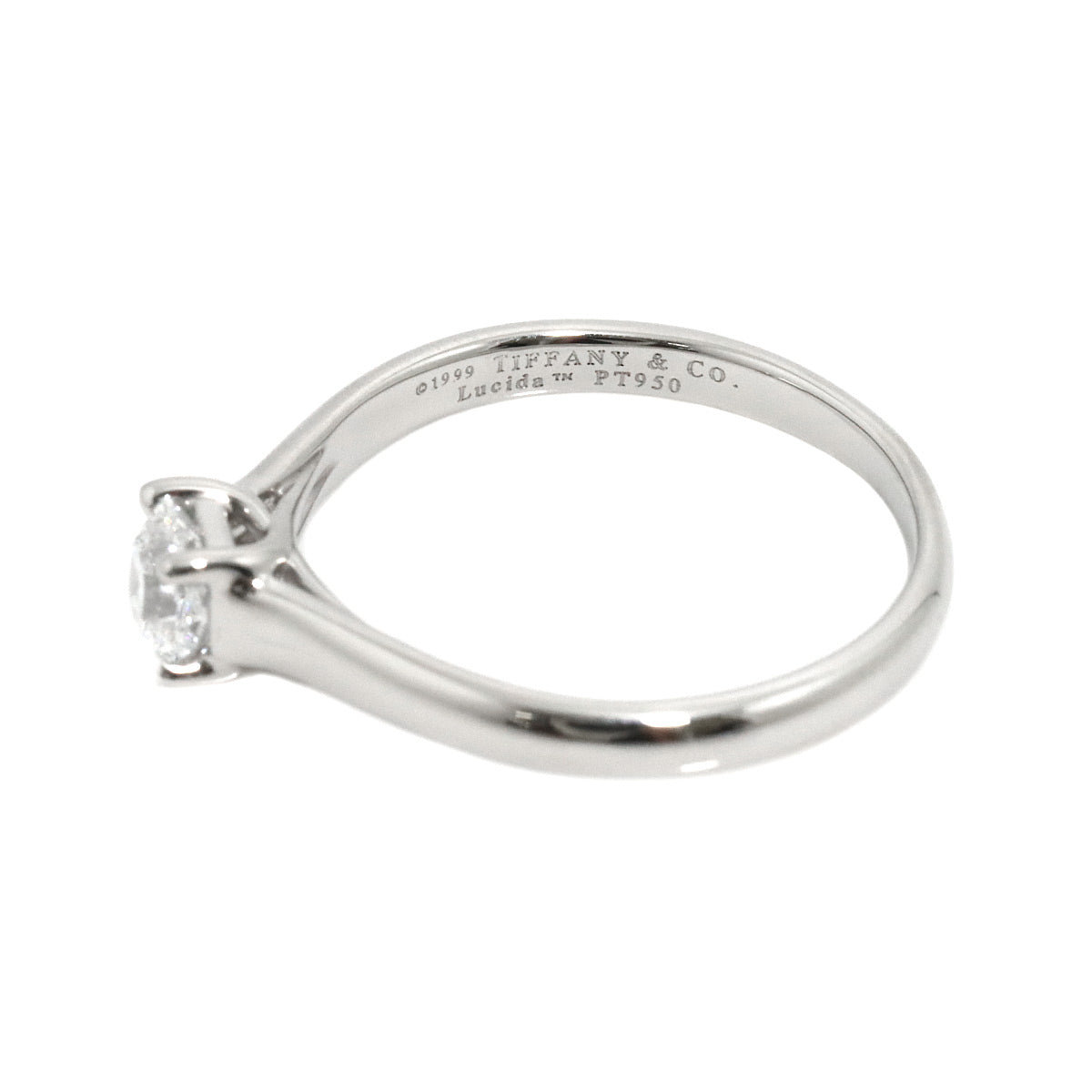 Diamond 0.47ct Ring Platinum Size7.25-7.5(US)