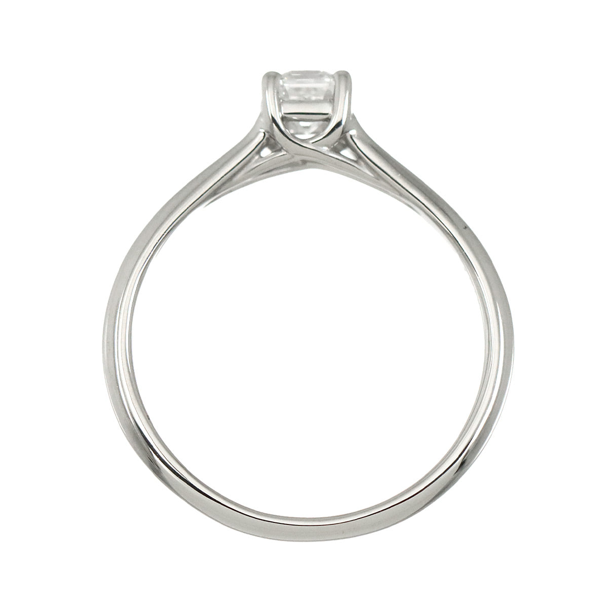 Diamond 0.47ct Ring Platinum Size7.25-7.5(US)