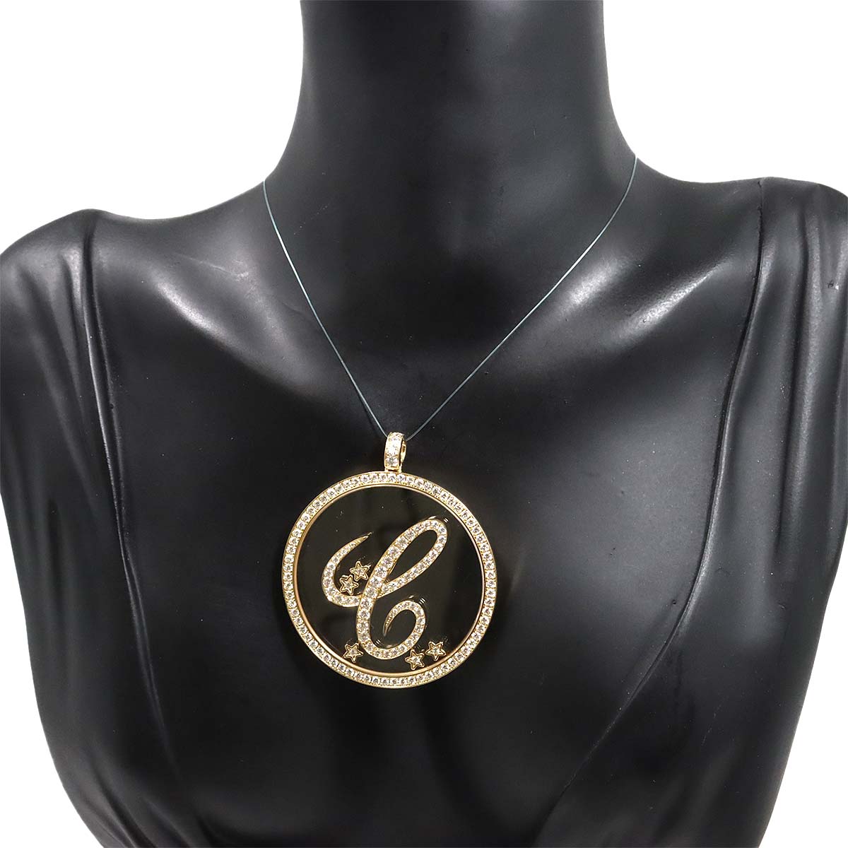 Happy Diamond Pendant Top 18K Yellow Gold 750