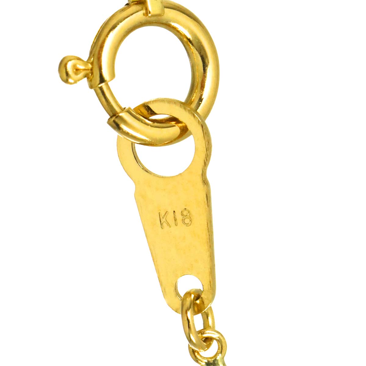Venetian Necklace 18K K18 YG Yellow Gold 750