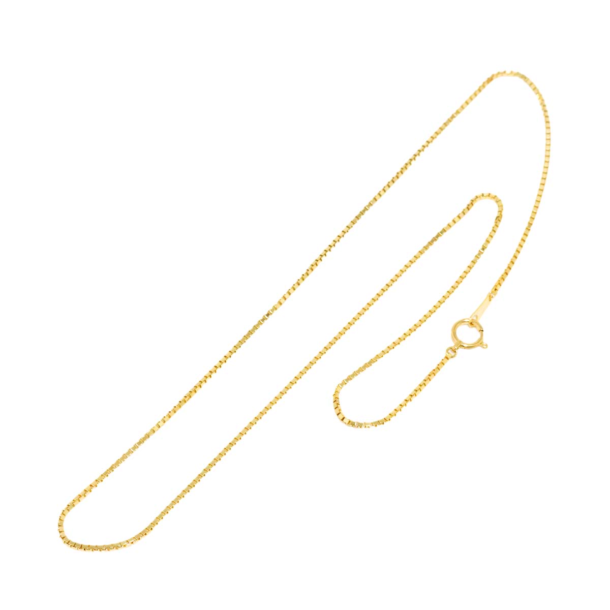 Venetian Necklace 18K K18 YG Yellow Gold 750