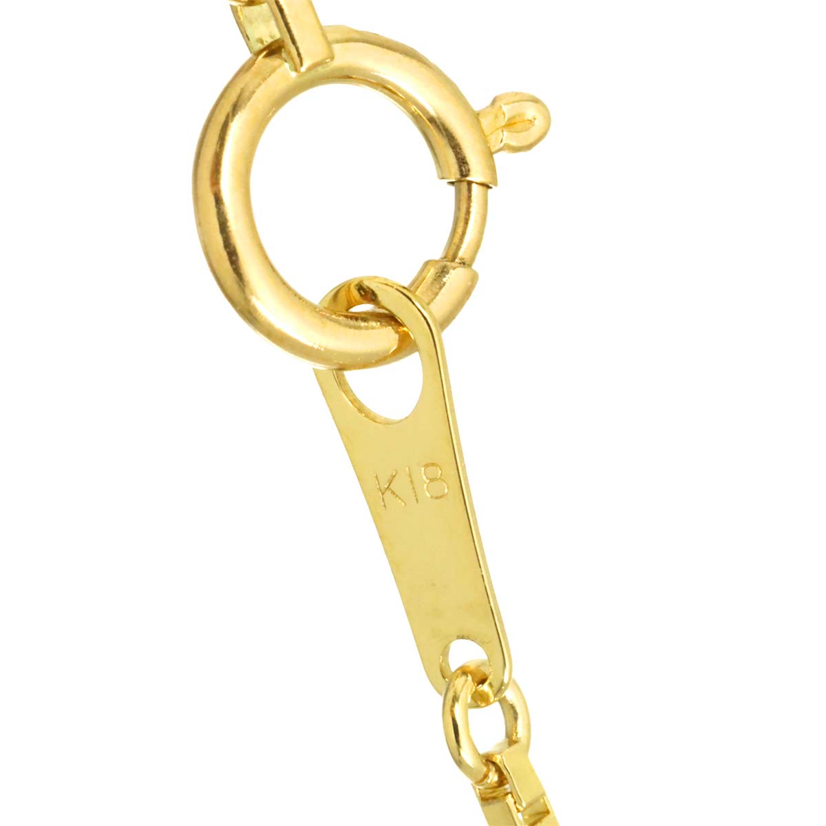 Venetian Necklace 18K K18 YG Yellow Gold 750