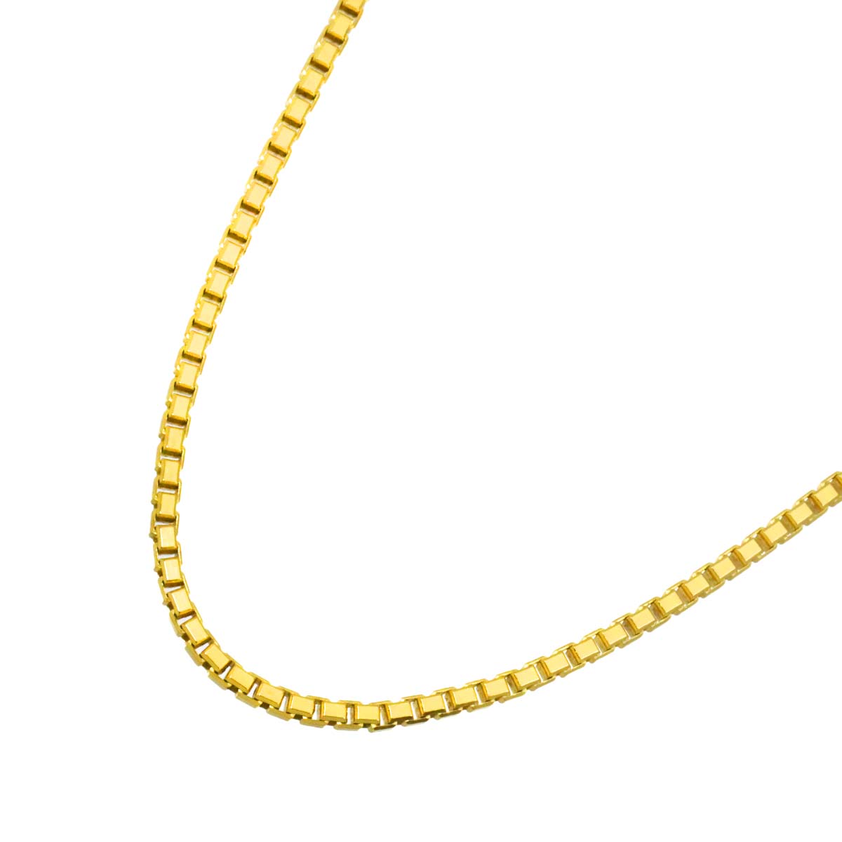 Venetian Necklace 18K K18 YG Yellow Gold 750