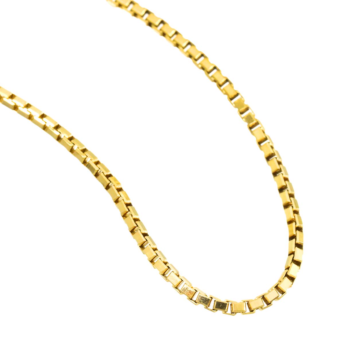 Venetian Necklace 18K K18 YG Yellow Gold 750