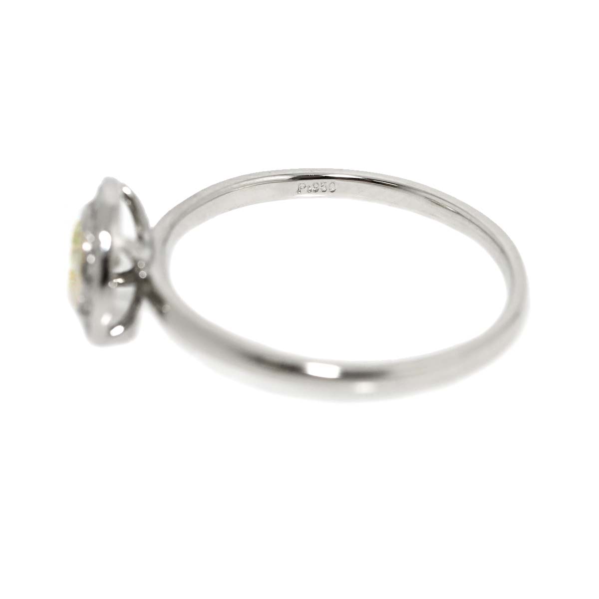 Diamond 0.252ct/0.07ct Ring Pt Platinum size5-5.25(US)