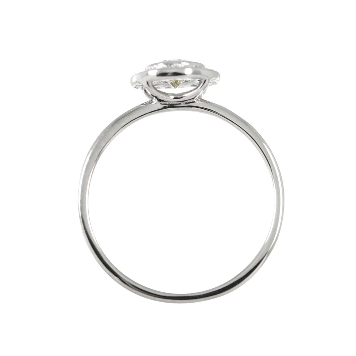 Diamond 0.252ct/0.07ct Ring Pt Platinum size5-5.25(US)