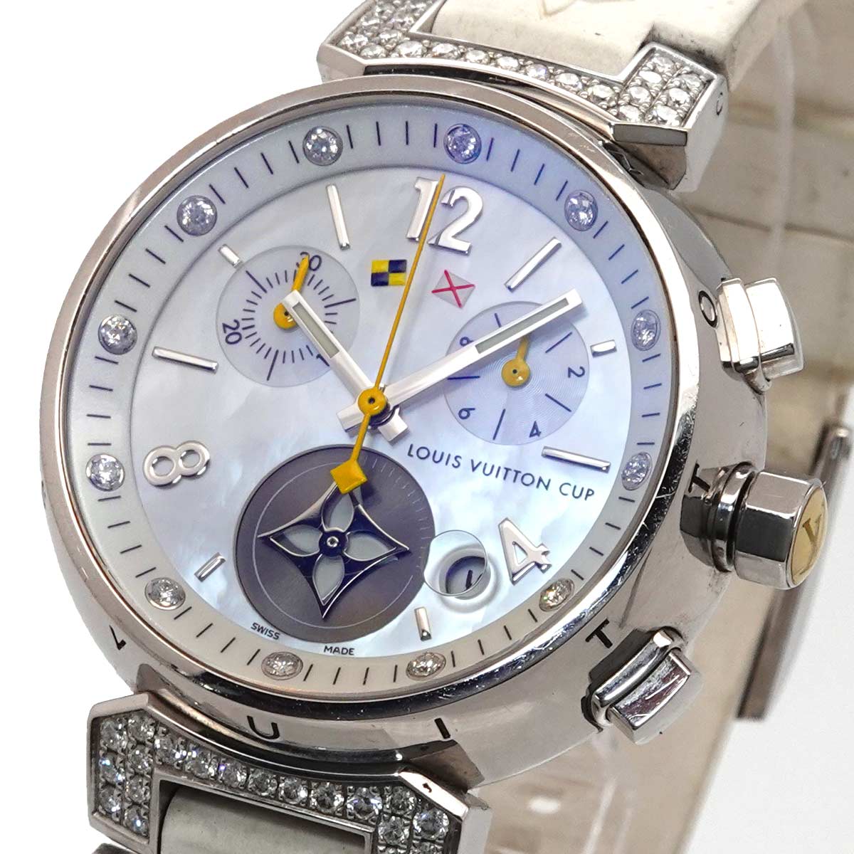 Tambour Lovely Cup Q132H Quzrtz White Shell Dial