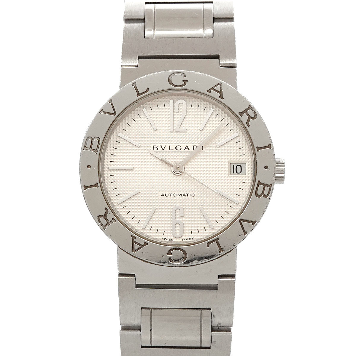 BVLGARIBVLGARI BB33SSAUTO Automatic Date Silver Dial Boys