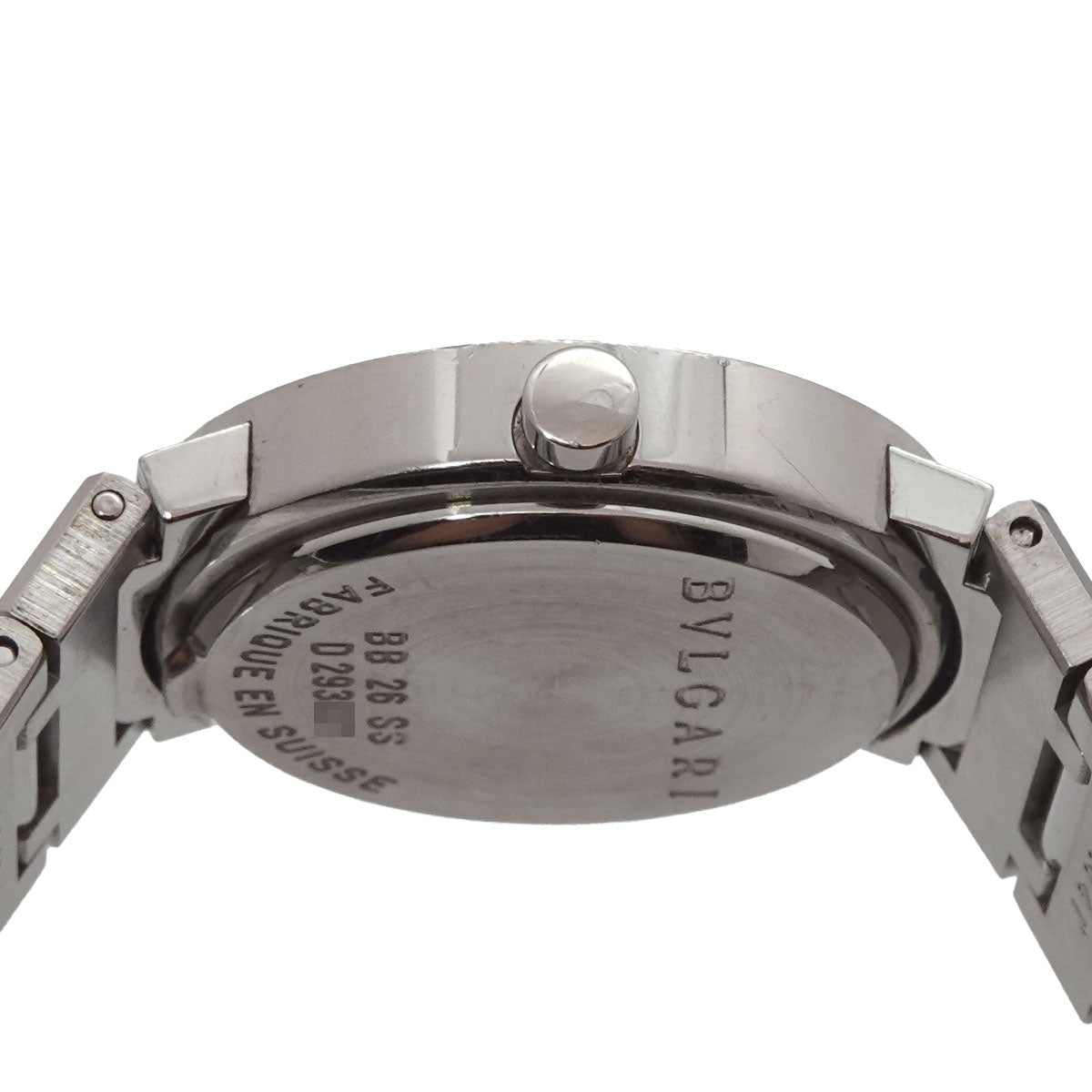 BVLGARIBVLGARI BB26SS Date Quartz Black Dial Ladies Watch