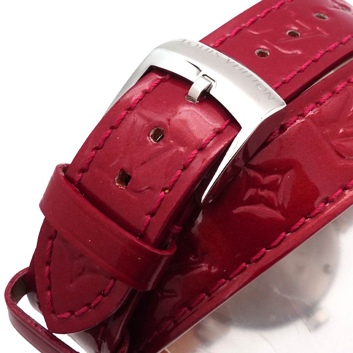 Tambour WTour Q121Z Quartz Diamond Red Dial Ladies