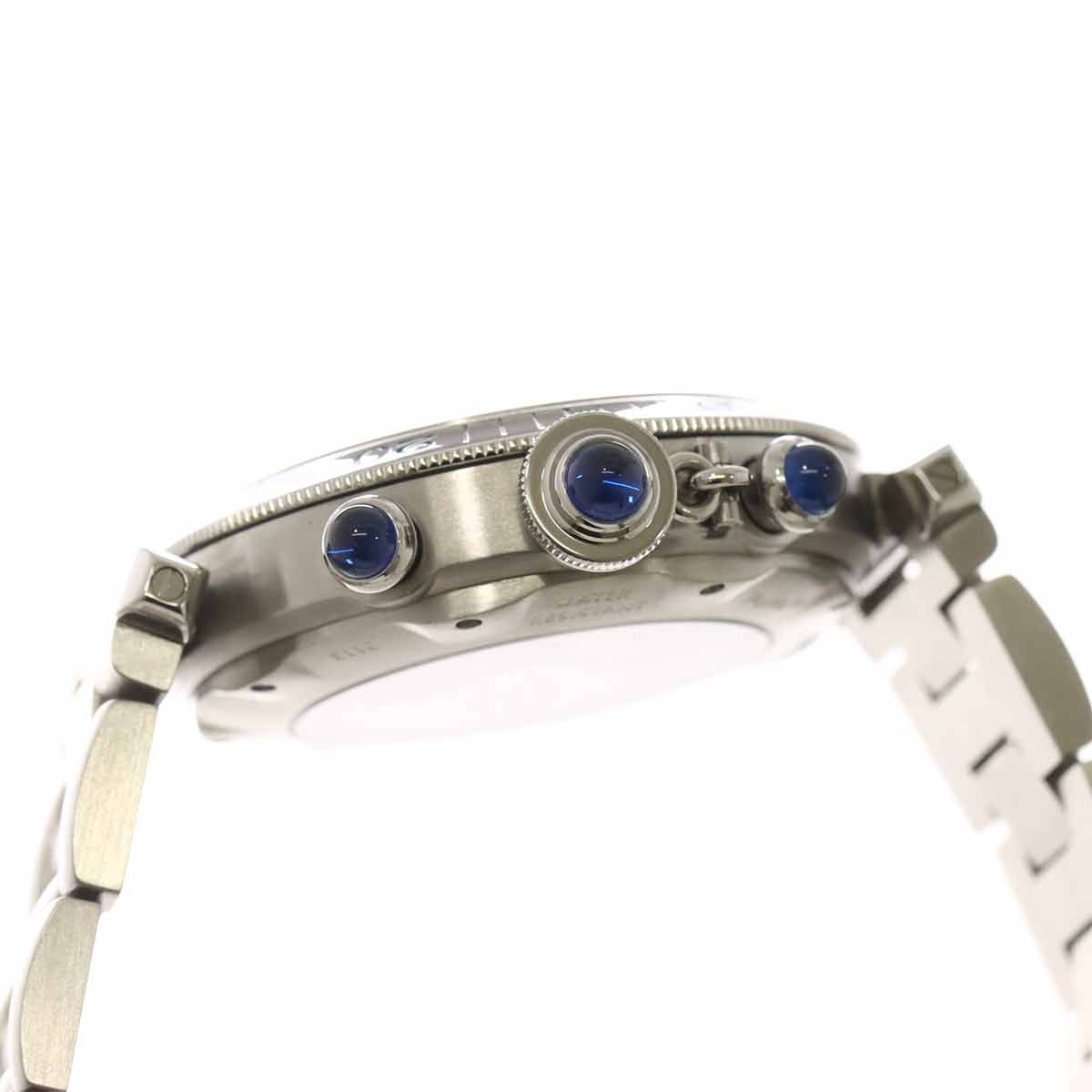 Pasha 38mm W31030H3 Chronograph Date Automatic Silver Dial