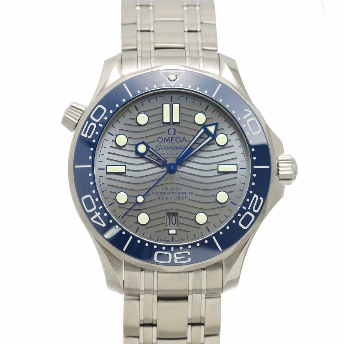 Seamaster 300 212 30 42 20 06 001 CO-AXIAL Date Gray Dial Mens