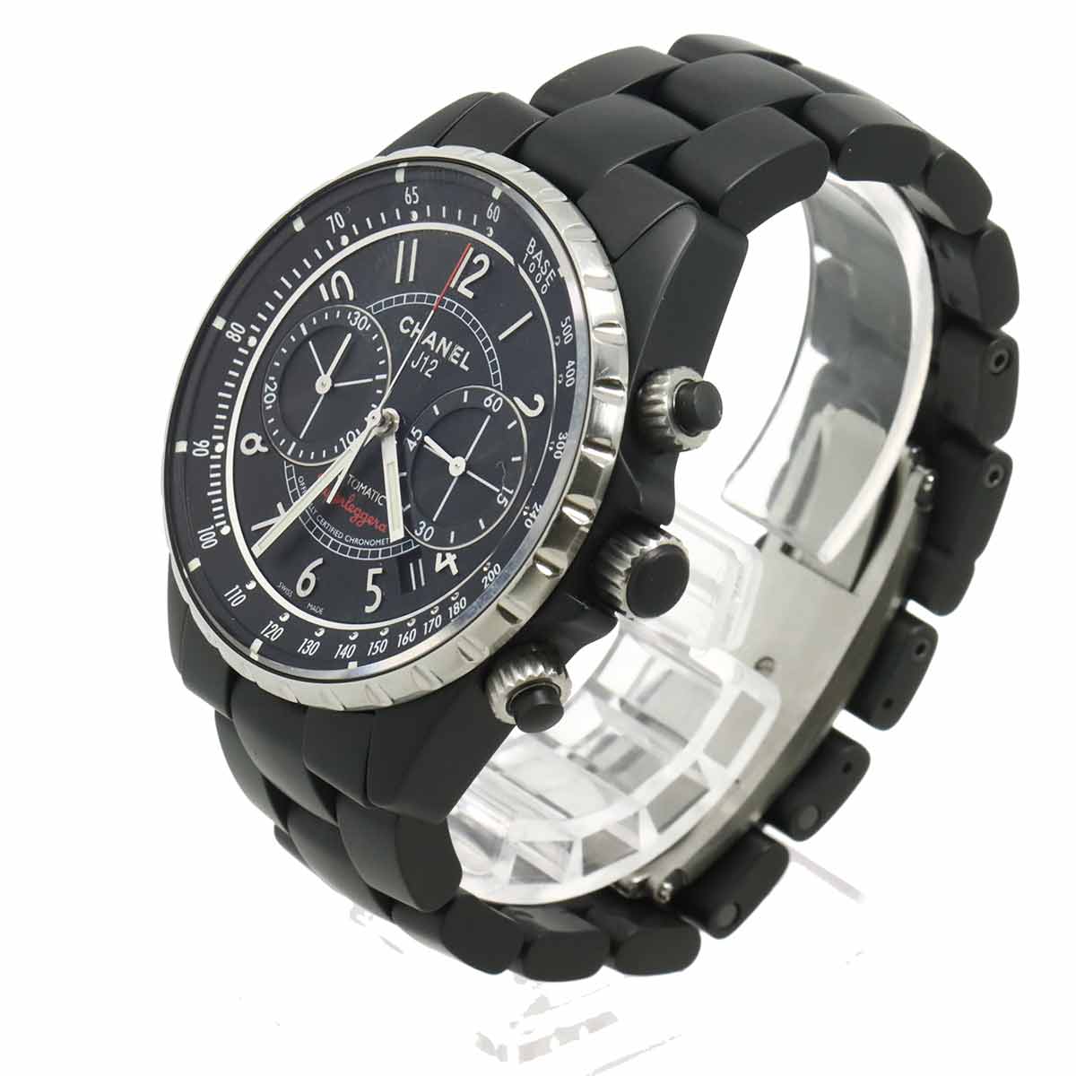 J12 Superleggera H3409 Black Ceramic Automatic Chronograph