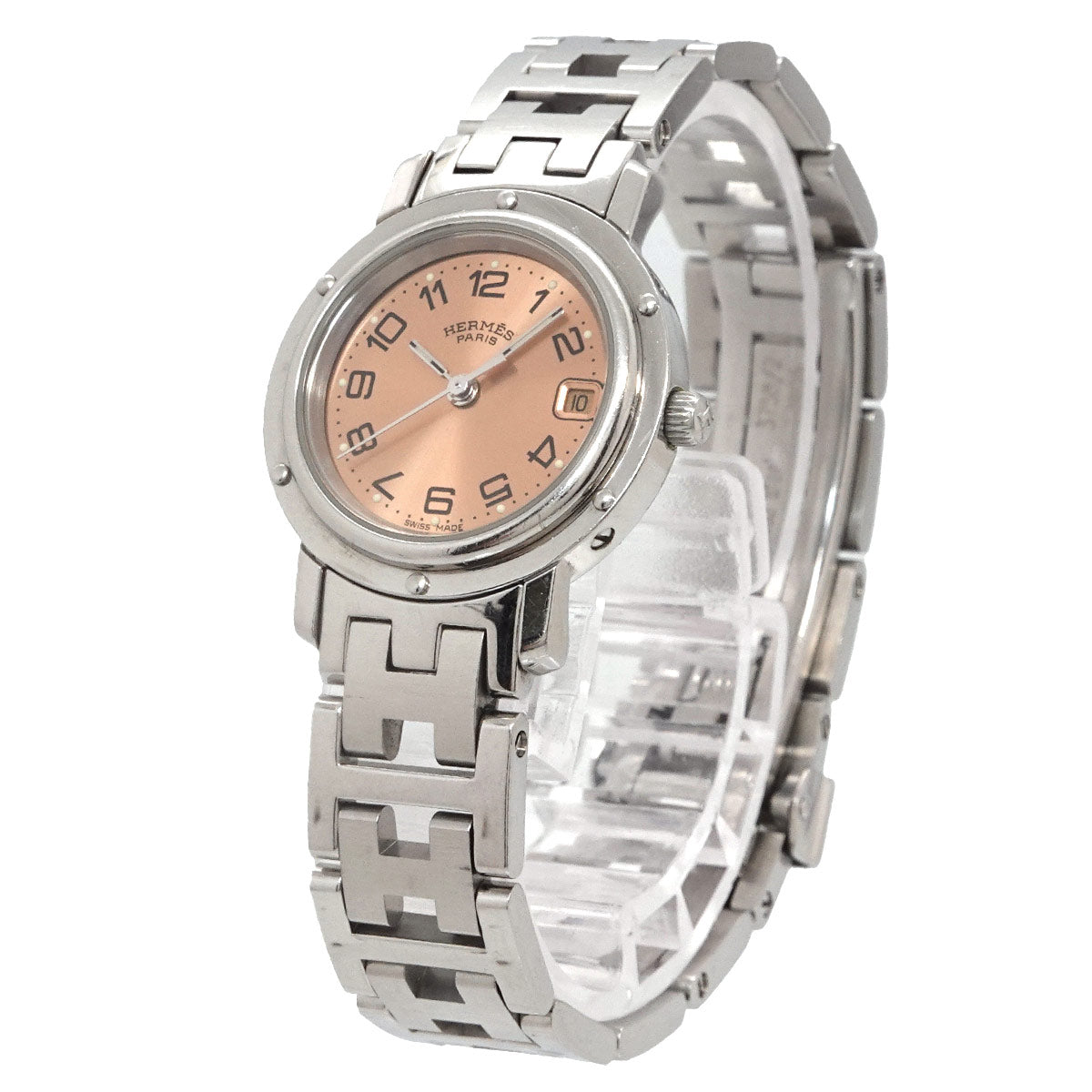 Clipper CL4 210 Date Pink Dial Quarts Ladies Watch