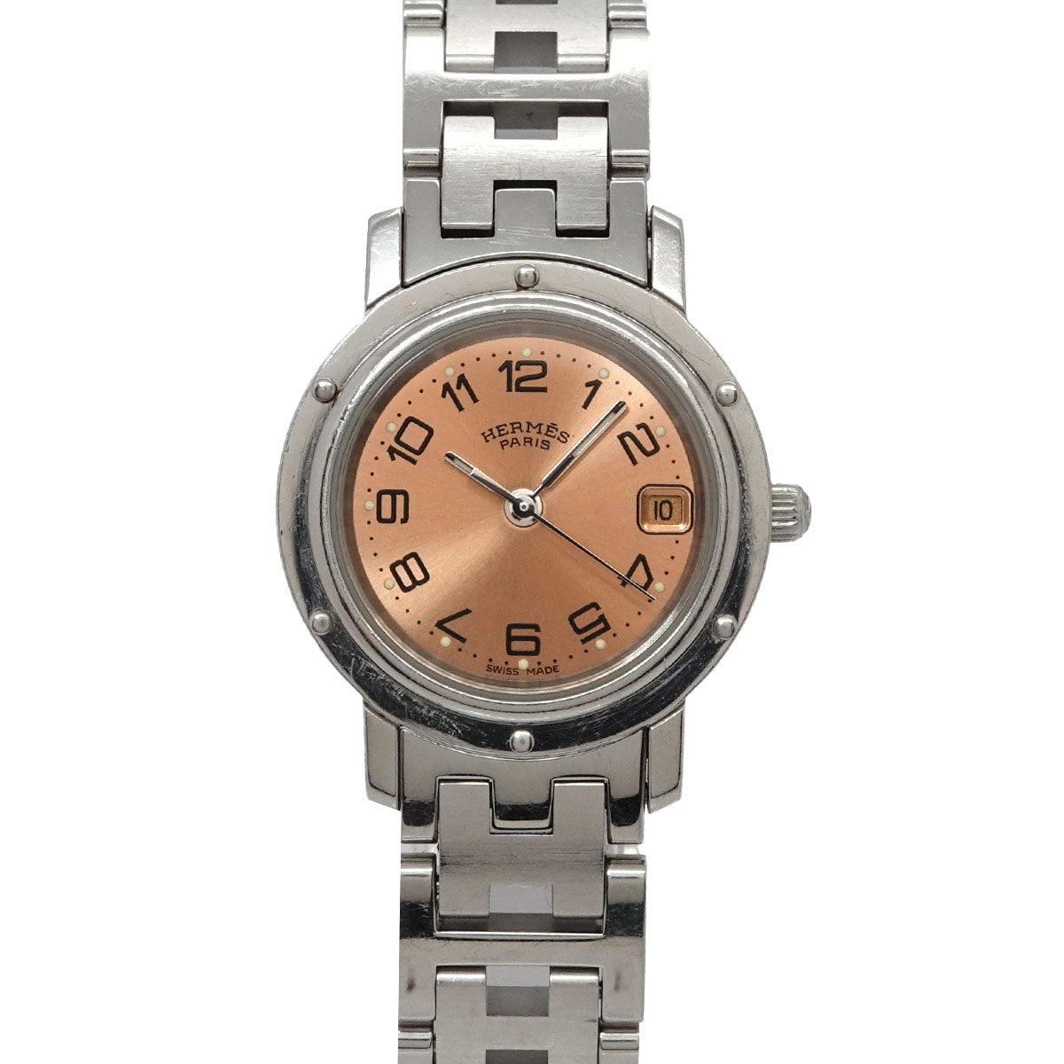 Clipper CL4 210 Date Pink Dial Quarts Ladies Watch