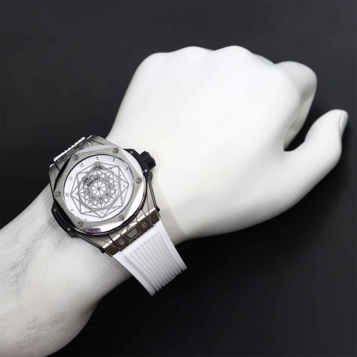 Big Bang Sang Bleu Limited 415 NX 2027 VR MXM18 White Dial