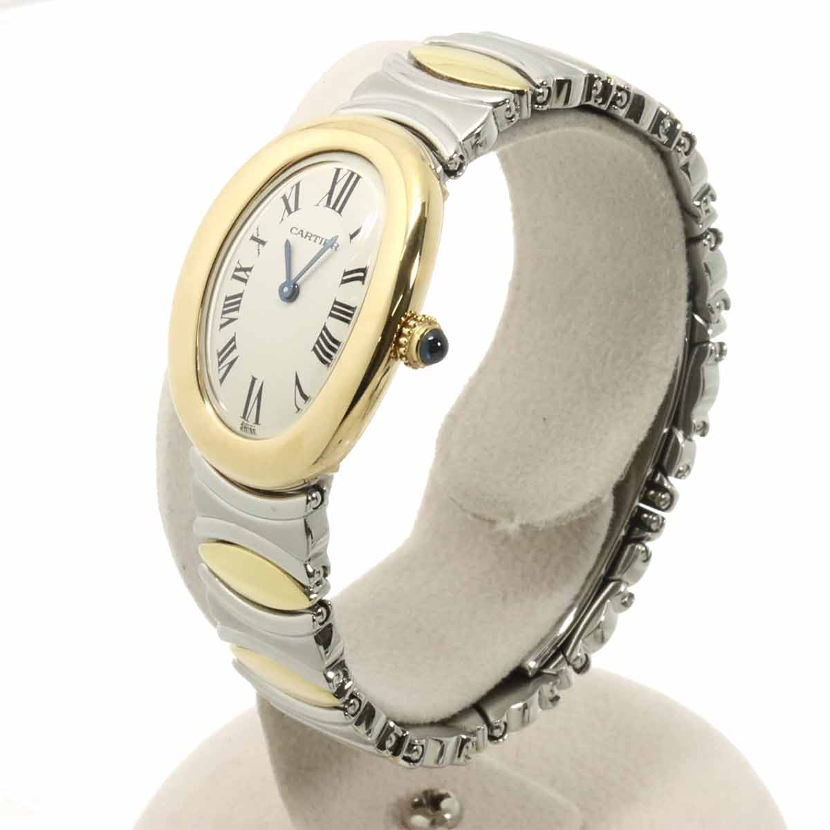 Baignoire belle Epoque W40002F2 750 YG Quartz Cream Dial