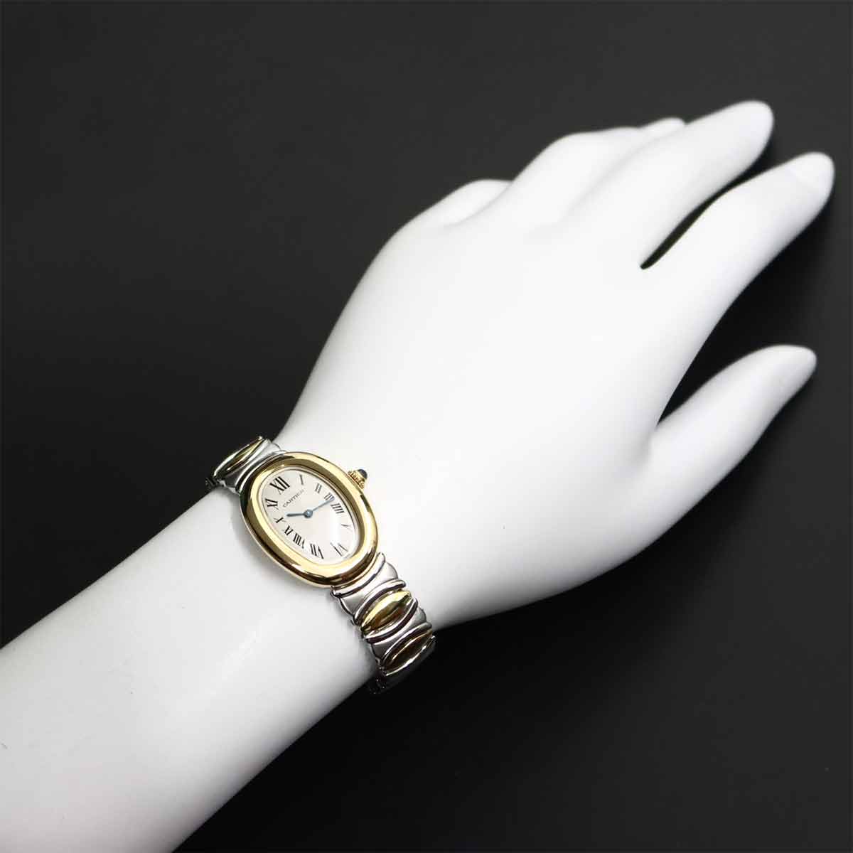 Baignoire belle Epoque W40002F2 750 YG Quartz Cream Dial