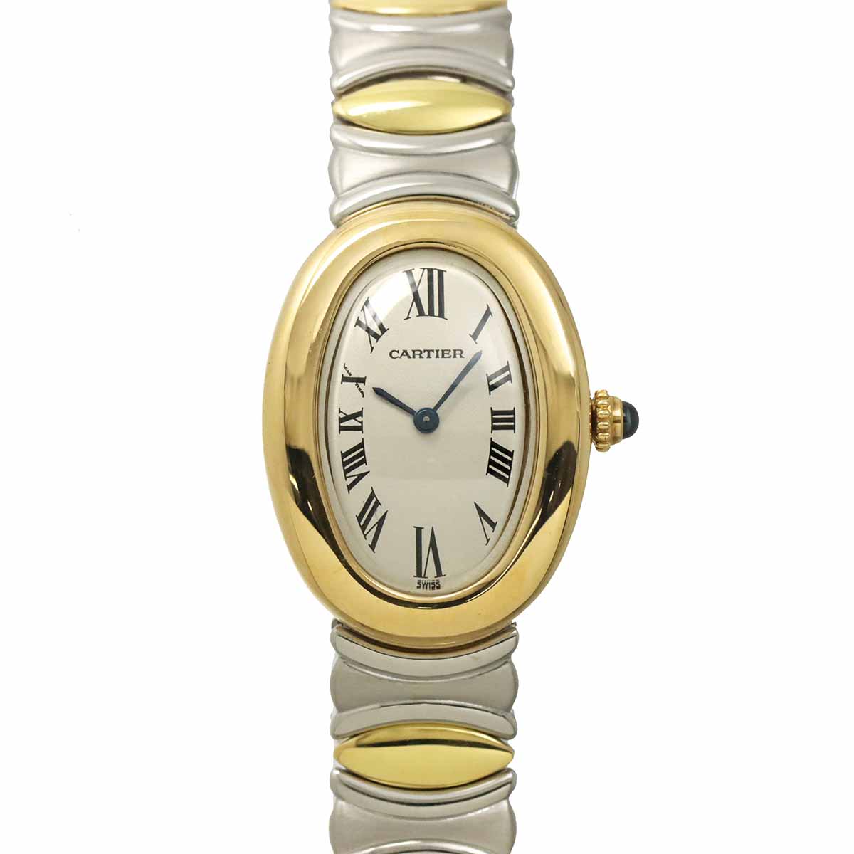 Baignoire belle Epoque W40002F2 750 YG Quartz Cream Dial