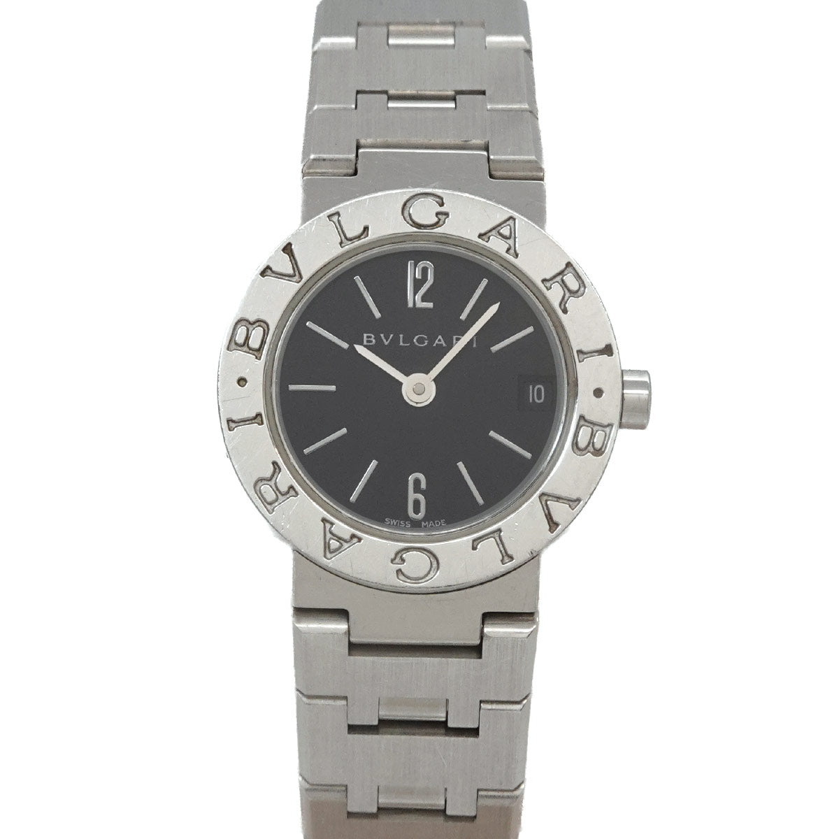 BVLGARIBVLGARI BB23SS Quartz Black Dial Ladies Watch