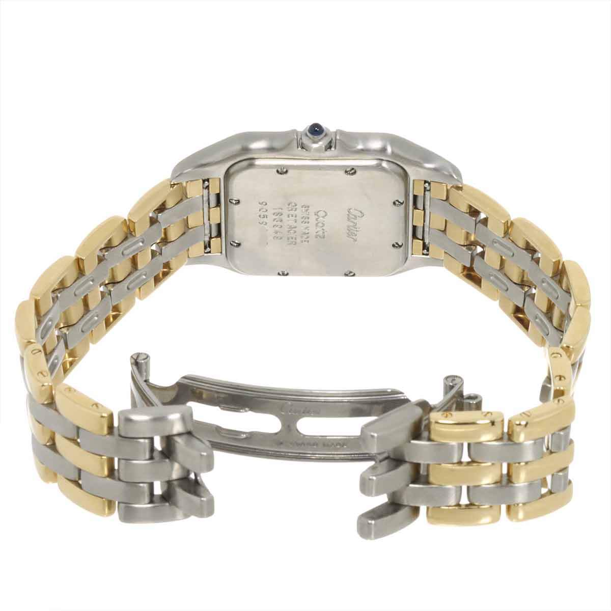 Panthere MM 3Row 83083224 YG Quartz Date Cream Dial Boys