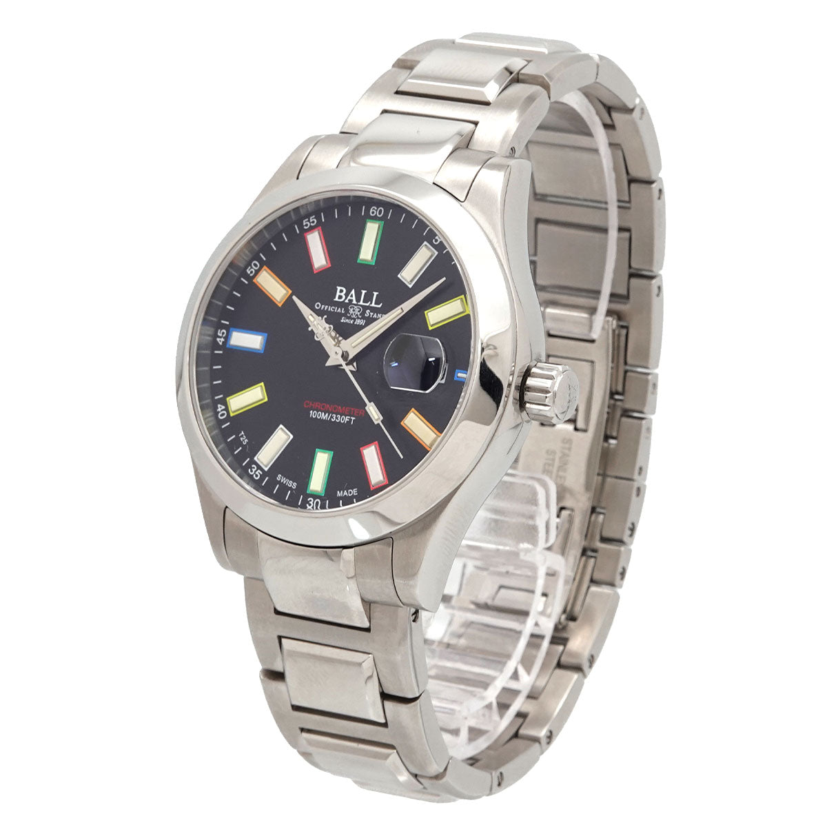Engineer III Marvelight NM9026C Automatic Black Dial Mens Watch