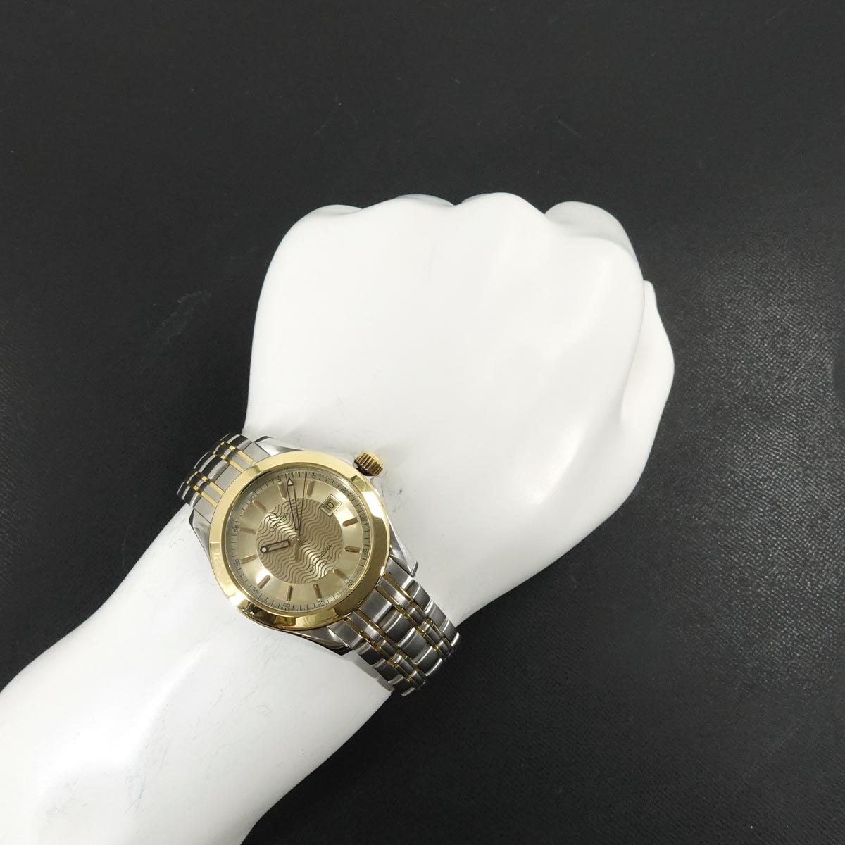Seamaster 120 2311.11 Date Quartz YG Mens Watch