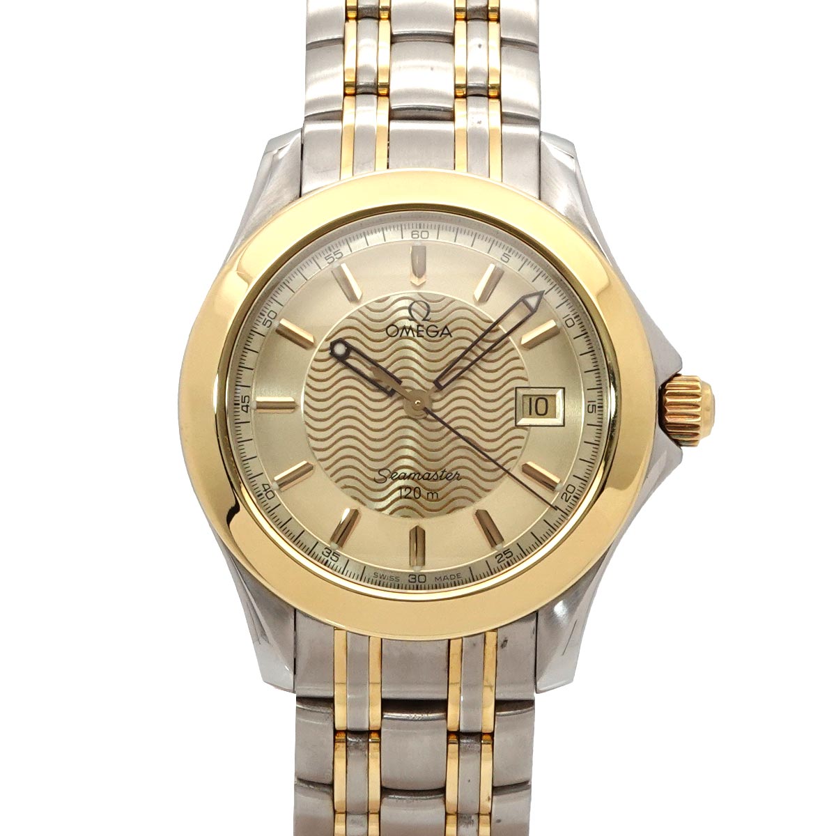 Seamaster 120 2311.11 Date Quartz YG Mens Watch