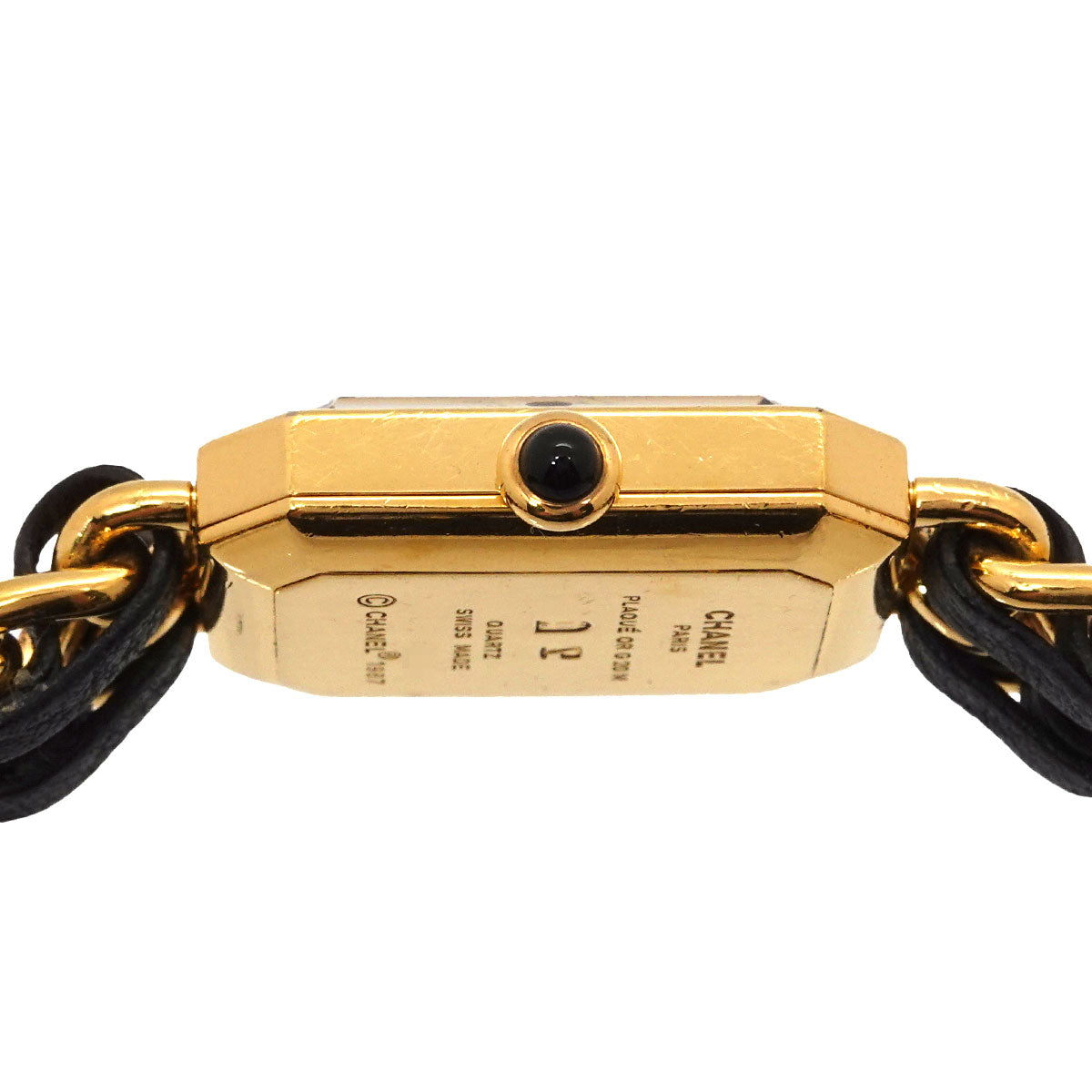 Premiere Size M H0001 Vintage Quartz Black Dial Ladies Watch
