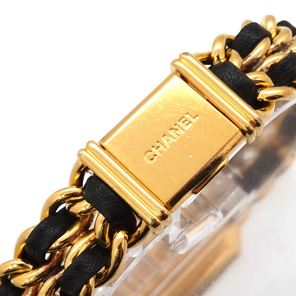 Premiere Size M H0001 Vintage Quartz Black Dial Ladies Watch