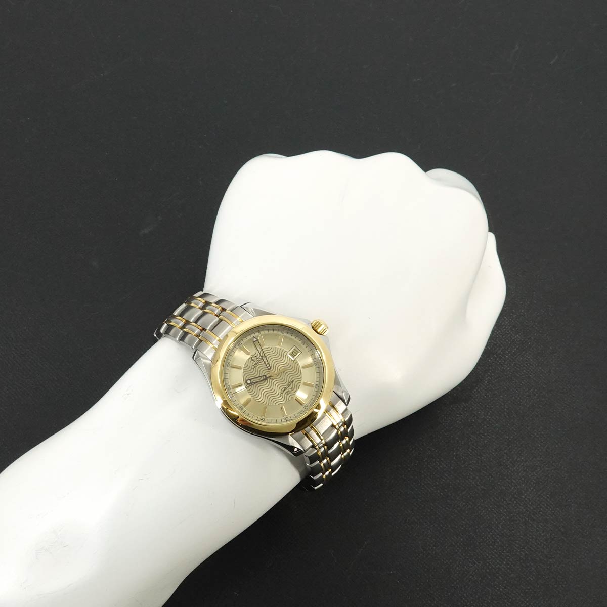 Seamaster 120 2311.11 Date Quartz YG Mens Watch