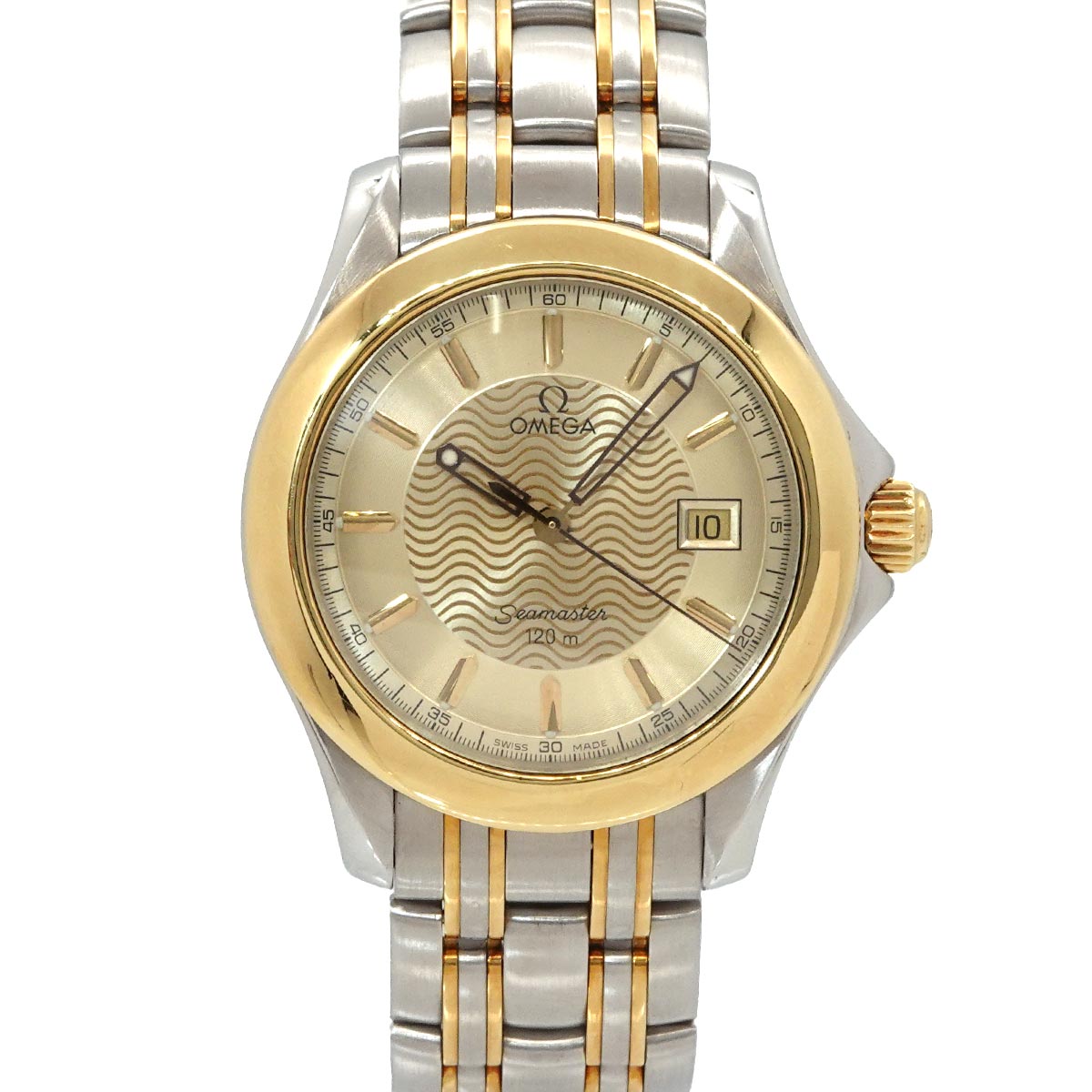 Seamaster 120 2311.11 Date Quartz YG Mens Watch