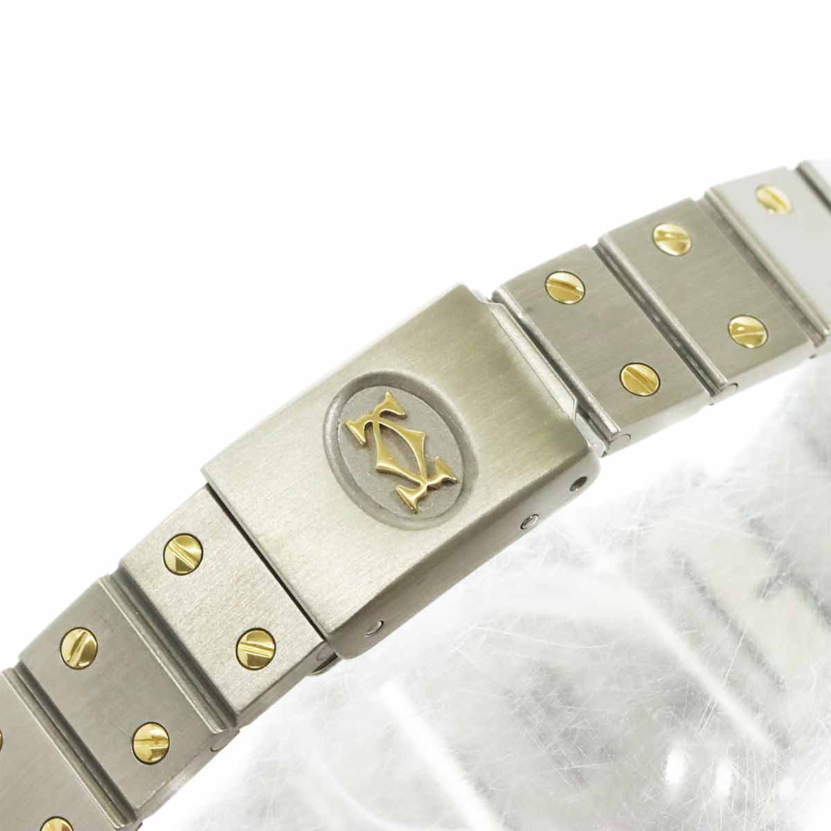 Santos Galbee Automatic Yellow Gold Ladies Watch
