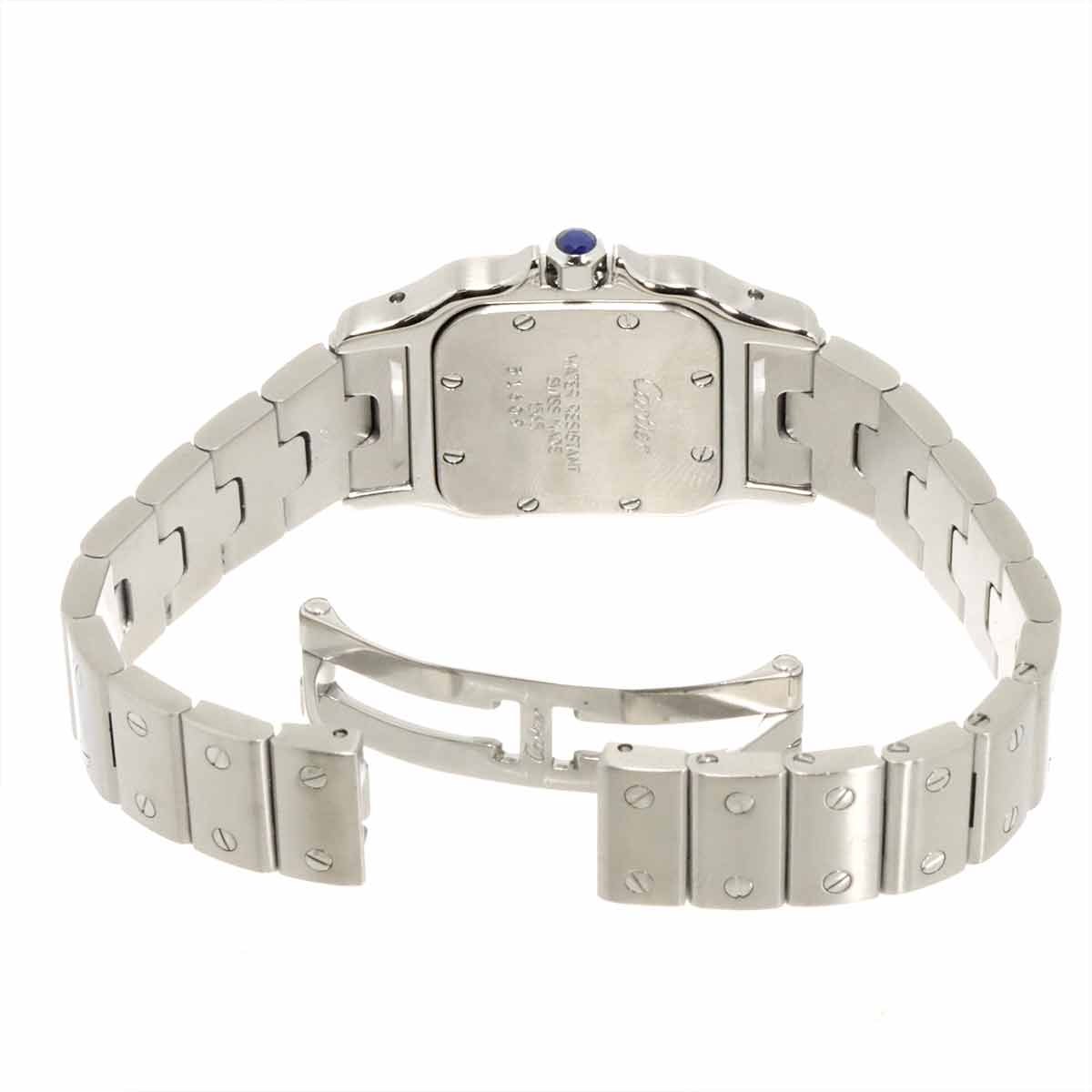 Santos Galbee SM W20017D6 Quartz Cream Dial Ladies Watch