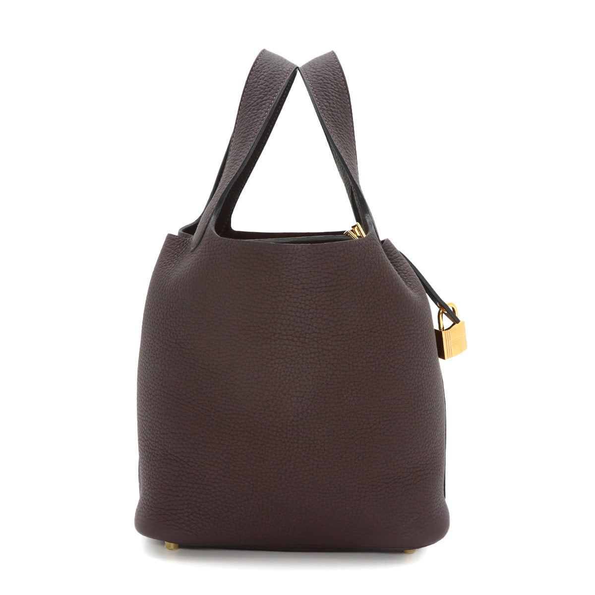 Picotin Lock PM Hand Bag Taurillon Clemence Rouge Sellier