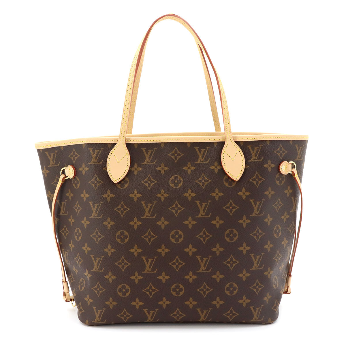 Monogram Neverfull MM Tote Bag Beige M46975 Purse