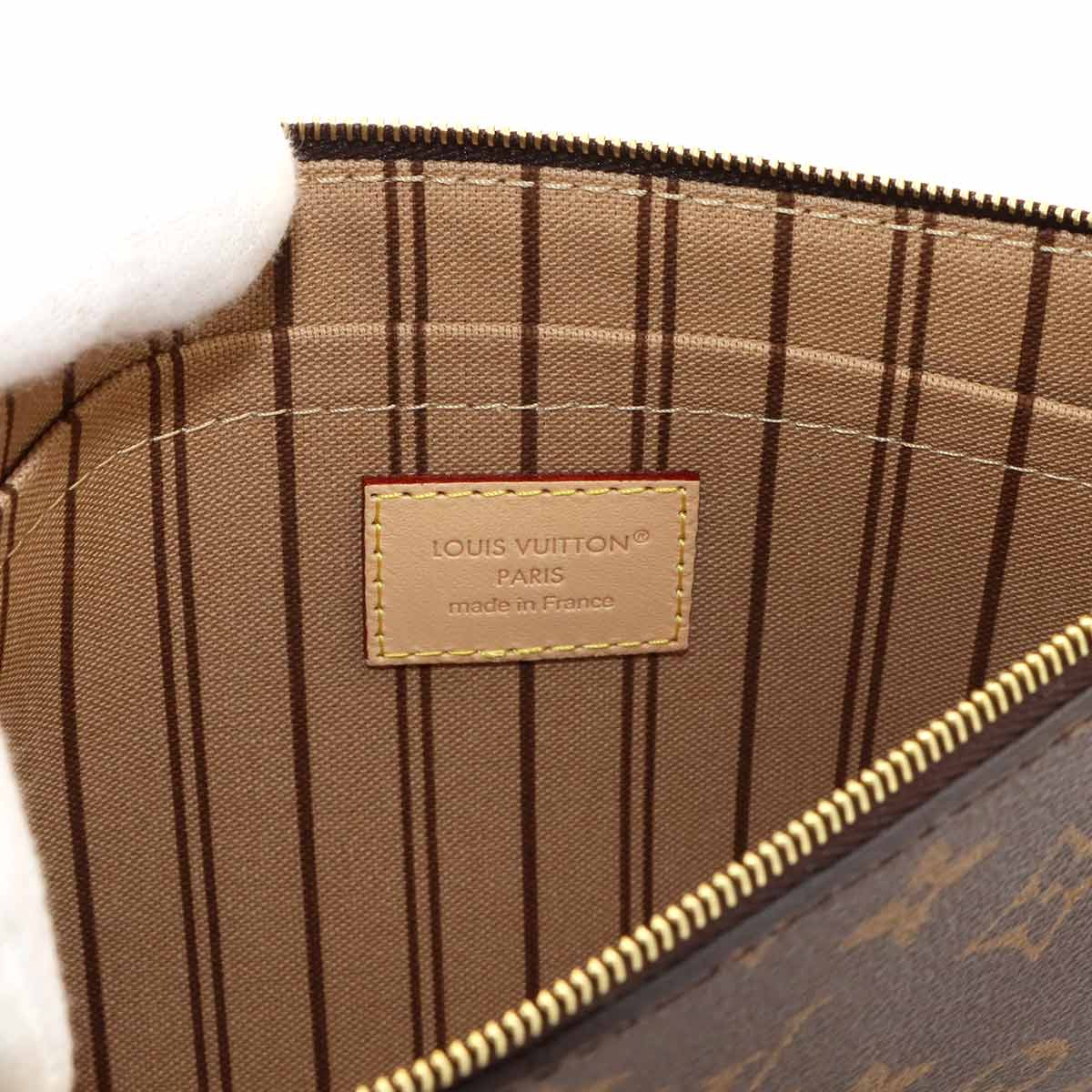 Monogram Neverfull MM Tote Bag Beige M46975 Purse