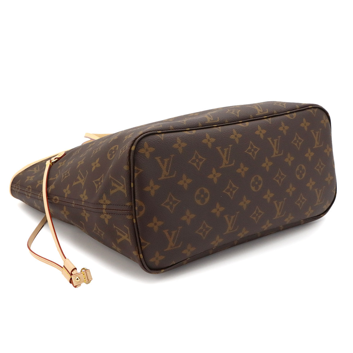 Monogram Neverfull MM Tote Bag Beige M46975 Purse