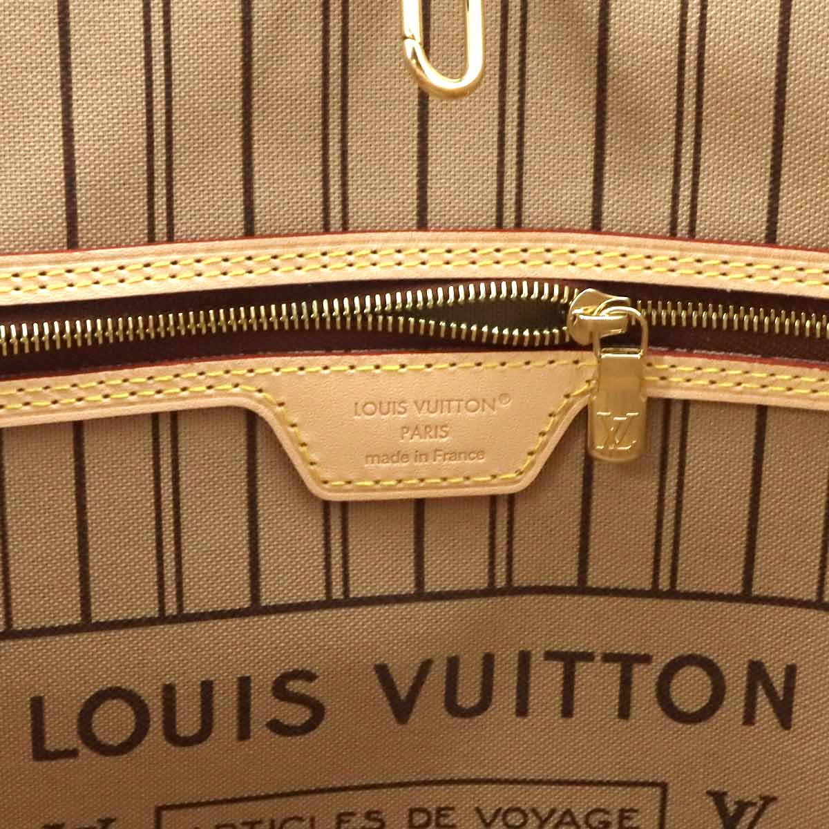 Monogram Neverfull MM Tote Bag Beige M46975 Purse