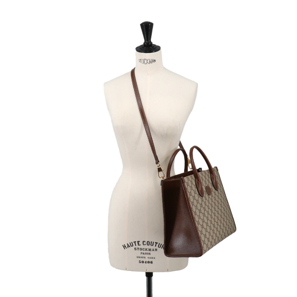 Interlocking G Small Tote Shoulder Bag GG Supreme 659983
