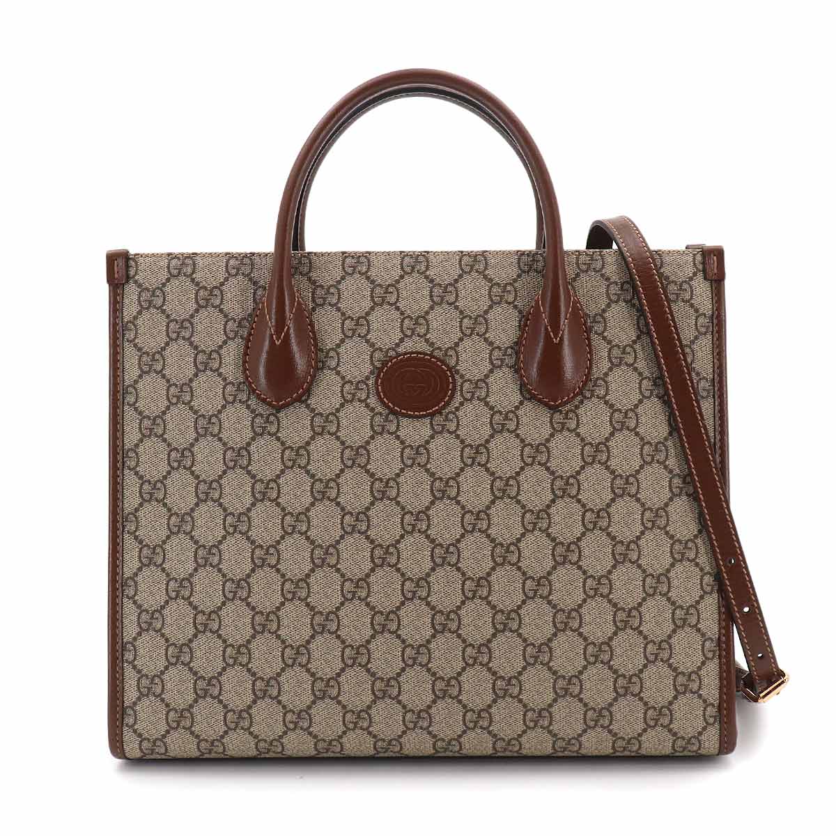 Interlocking G Small Tote Shoulder Bag GG Supreme 659983